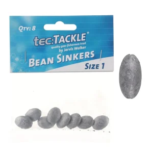 Tec Tackle Sinkers|Flies<Tectackle Bean Sinker
