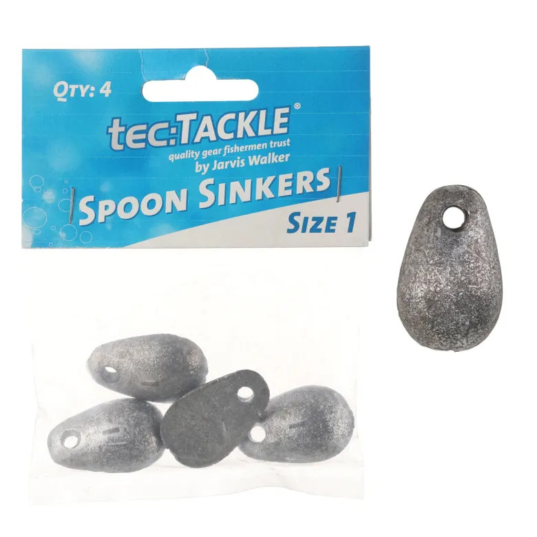 Tec Tackle Sinkers|Flies<Tectackle Spoon Sinker