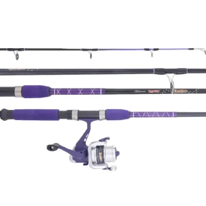 Shakespeare Flies|Pre-Mounted Rod And Reel Combos<Ugly Stik Tackle Rat 501L Combo Purple