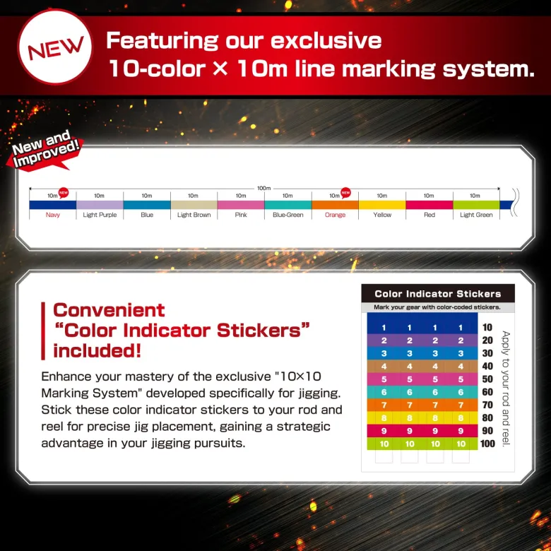 Varivas Flies|Fishing Lines<Avani Jigging 10x10 Max X9 200m