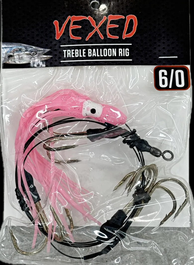 Vexed Pre-made Rigs|Flies<Balloon Rig with Treble 6/0