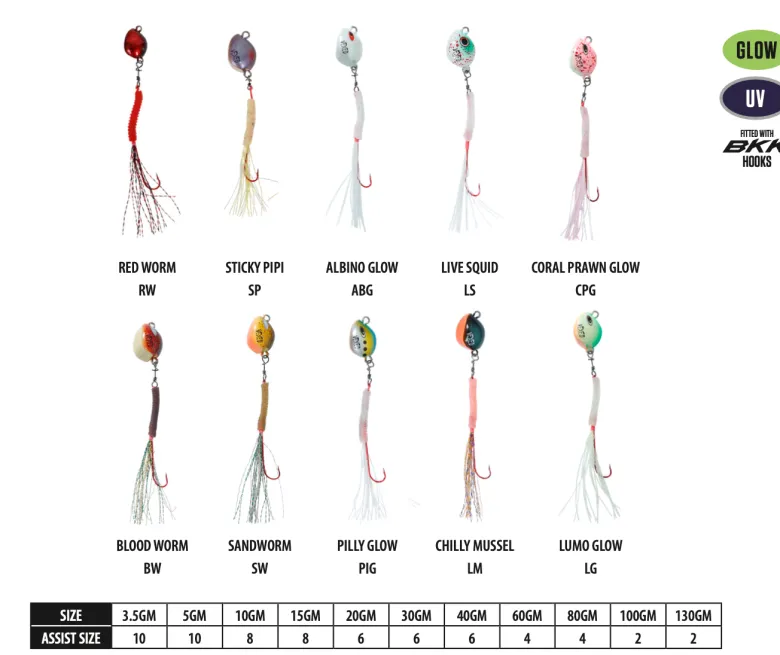 Vexed Vexed Hybrid Jigs|Flies<Bottom Worm Long Shank