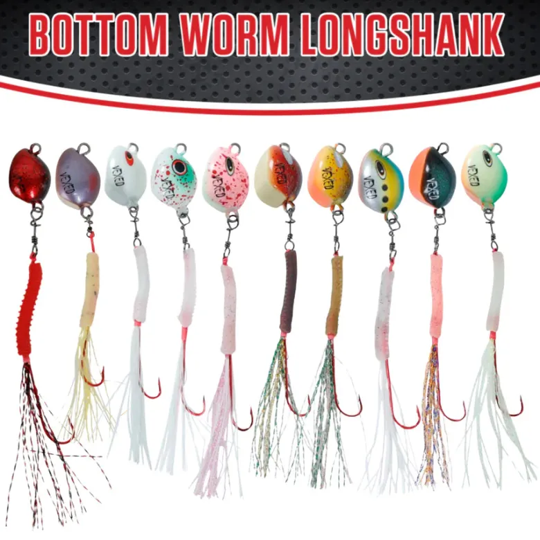 Vexed Vexed Hybrid Jigs|Flies<Bottom Worm Long Shank