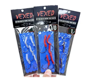 Vexed Pre-made Rigs|Flies<Bottom Worm Mustu Mono Assist 5-pack
