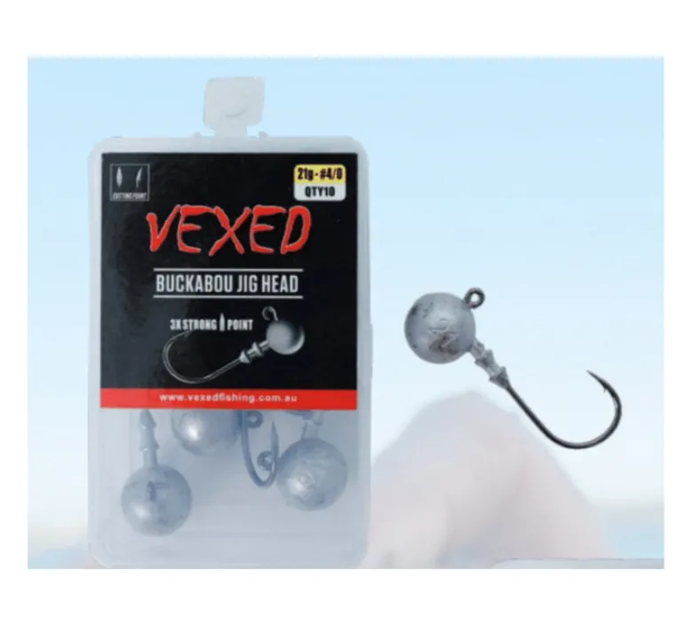 Vexed Jigheads|Flies<Buckabou Jig Head