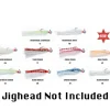 Vexed Lead Head Jig Lures|Flies<Buckabou Jig Wig 5-pack