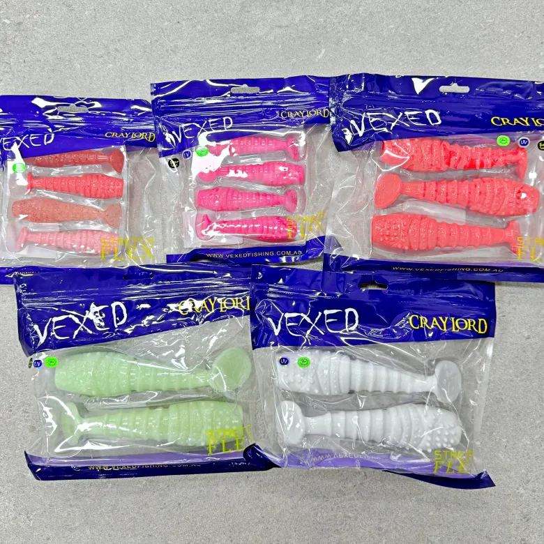 Vexed Flies|Bulk Fishing Lures<Cray Lord Plastics Super Saver Bundle
