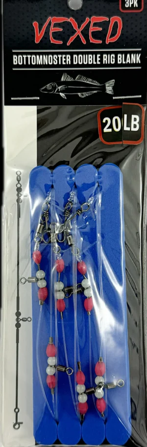 Vexed Pre-made Rigs|Flies<Doublenoster Rig Blank 3-pack