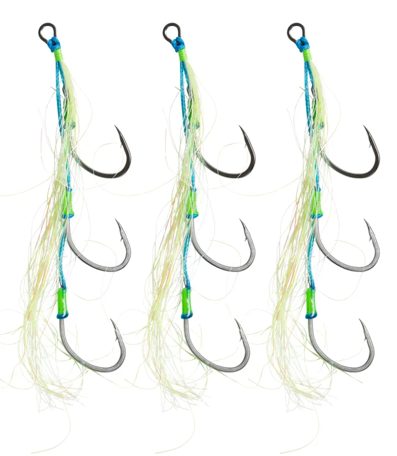 Vexed Assist Hooks|Flies<Flashy Triple Bait Assist