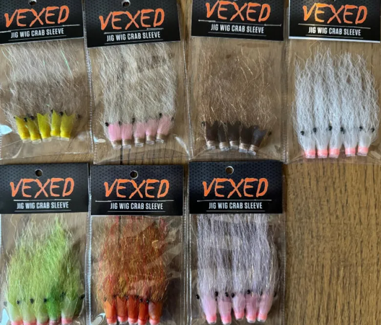 Vexed Lead Head Jig Lures|Flies<Jig Wig Crabsleeve