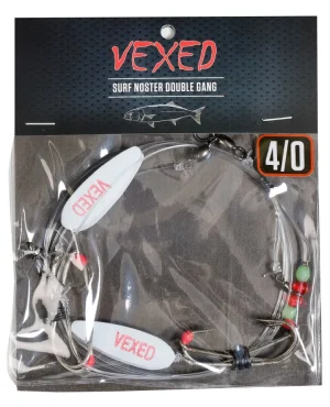 Vexed Pre-made Rigs|Flies<Surf Noster Double Kirby Gang Rig