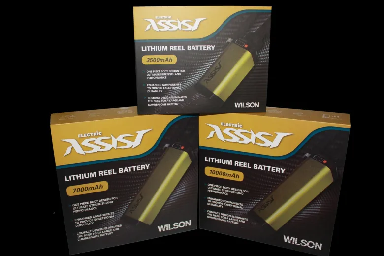 Wilson Flies|Electric Reels<Reel Battery kit complete