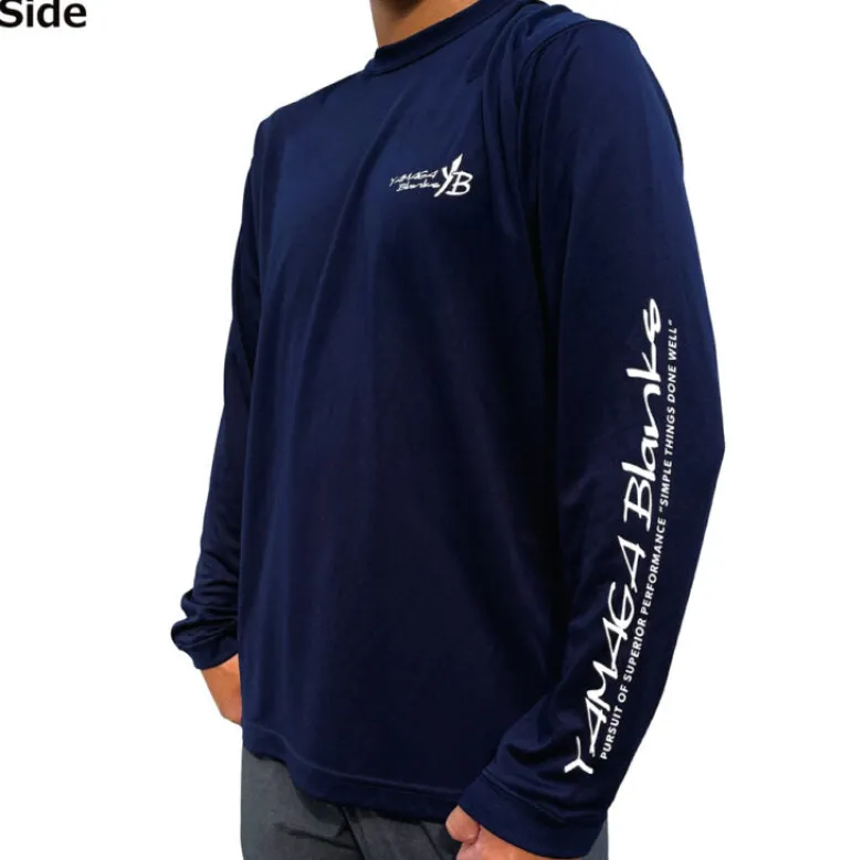 Yamaga Long Sleeve Shirts Mens|Flies<Blanks Silky Touch T-Shirt LS