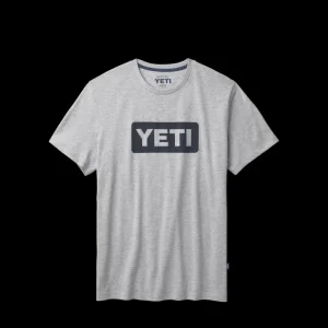 YETI Short Sleeve Shirts Mens|Flies<Wildly Stronger Short Sleeve T-Shirt Heather Gray
