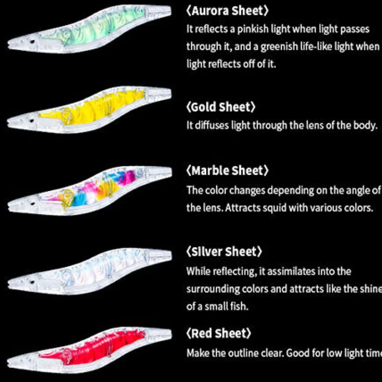 TackleWest Squid Jigs|Flies<Yo-Zuri Aurie Q 3D Prism 3.0